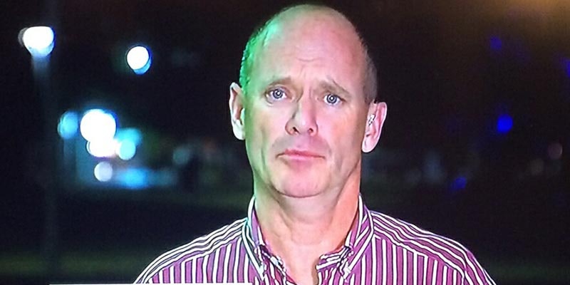 campbell newman looking confused at night