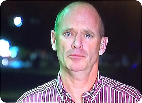 campbell newman looking confused at night
