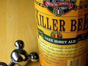 Killer bee dark honey ale