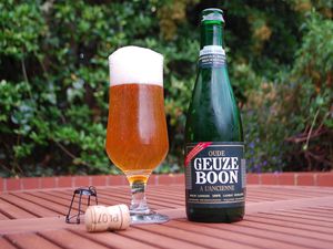 Geuze Boon: A Belgian lambic beer.