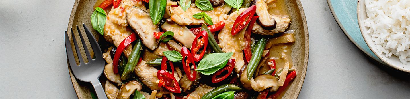 Coconut Chili Lime Chicken Stir Fry