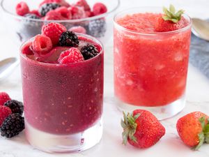 Fruity Berry Wine Slushies