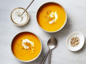 Curried Carrot and Turnip Soup