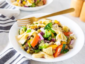 Fat-Free Vegan Pasta Salad