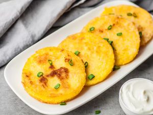 Fried Grits Cakes