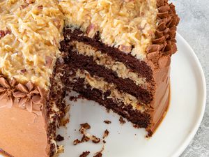 German chocolate layer cake