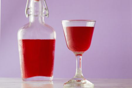 Homemade Chambord Raspberry Liqueur