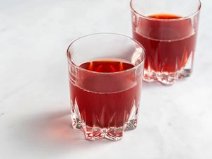 Fuzzy Jager Cranberry Shooter