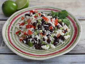 Rice and Black Bean Salad