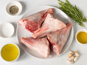Slow-Roasted Rosemary Garlic Lamb Shanks Ingredients