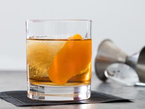Rum Old-Fashioned Cocktail