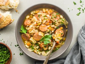 Sausage and cabbage stew