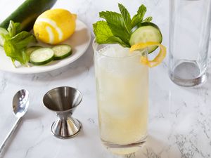 Sparkling Shamrock Cocktail
