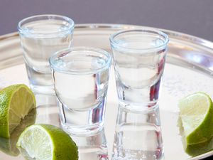 Tequila Shots With Lime