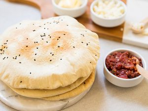 Authentic Turkish Lavas Puff Bread recipe 