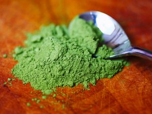 Organic stone ground matcha green tea powder